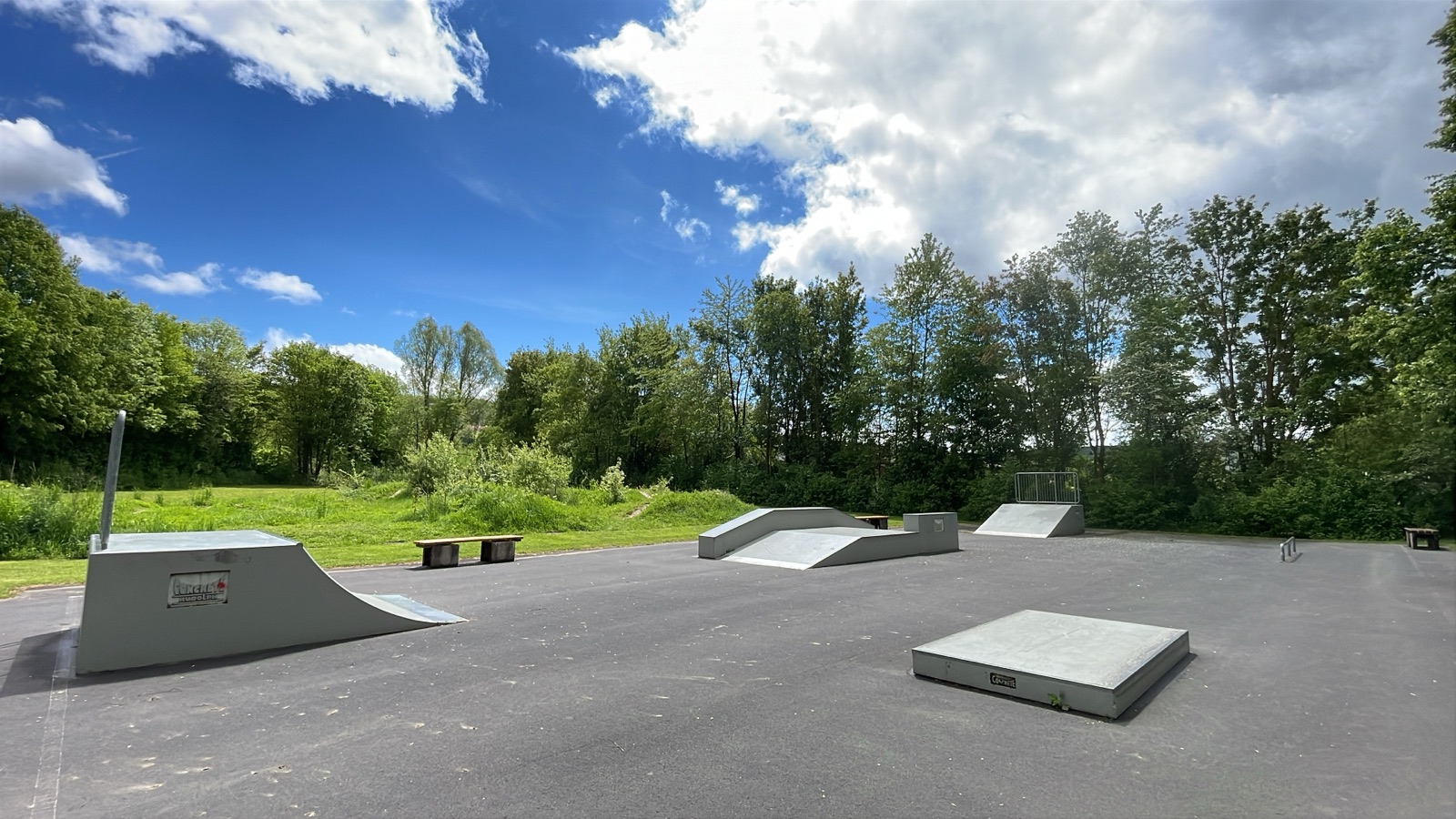Übersicht des Skateparks Remlingen